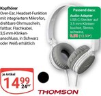 Kopfhörer Angebote von Thomson bei GLOBUS Pirmasens für 9,99 €