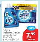 Wasserenthärter von Calgon für 7,99 € bei budni im Angebot Wasserenthärter von Calgon im aktuellen budni Prospekt