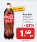 Aktuelles Coca-Cola Angebot bei Markant Nordwest in Rheda-Wiedenbrück ab 1,69 €