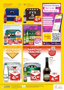 Becks im Netto Marken-Discount Prospekt "DER ORT, AN DEM DU IMMER AUSGEZEICHNETE PREISE FINDEST." mit 2 Seiten (Mannheim)