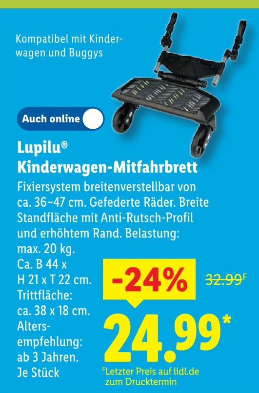 Kinderwagen-Mitfahrbrett