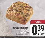 Kürbiskernbrötchen im Angebot bei E center in Amberg Kürbiskernbrötchen Angebote bei E center Amberg für 0,39 €
