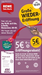 REWE Prospekt für Berlin mit 22 Seiten REWE Prospekt "Dein Markt" für Berlin, 22 Seiten, 07.09.2026 - 12.09.2026