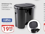 Abfalleimer Pila im Angebot bei GLOBUS in Viersen Abfalleimer Pila Angebote von rotho bei GLOBUS Viersen für 19,99 €