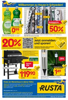 Grill im aktuellen Rusta Prospekt (Essen) Grill im Rusta Prospekt "Willkommen zu Hause in Schweden!" mit 20 Seiten (Essen)
