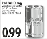Energy Angebote von Red Bull bei EDEKA Hückelhoven für 0,99 €