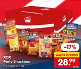 Aktuelles Party Snackbox Angebot bei Netto Marken-Discount in Reutlingen ab 28,99 €