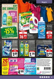 Waschmittel im aktuellen EDEKA Prospekt (Osnabrück) Waschmittel im EDEKA Prospekt "Aktuelle Angebote" mit 24 Seiten (Osnabrück)