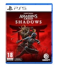 Jeu "Assassin's Creed Shadows" pour PS5 ou Xbox Series X - UBISOFT en promo chez Carrefour Antony à 59,99 €