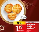 Mini galette des rois frangipane en promo chez Lidl Chalon-sur-Saône à 1,39 €