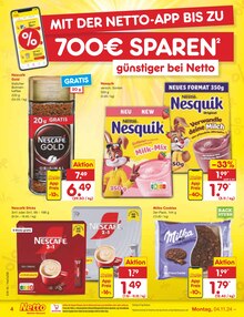 Milka im Netto Marken-Discount Prospekt "Aktuelle Angebote" mit 54 Seiten (Rostock)