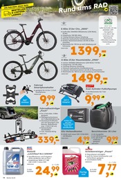 Fahrradzubehör im Globus-Baumarkt Prospekt in Frechen Aktueller Globus-Baumarkt Prospekt mit Fahrradzubehör, "Immer eine Idee besser", Seite 14