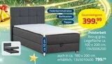 Polsterbett im Angebot bei ROLLER in Hamburg Polsterbett Angebote bei ROLLER Hamburg für 399,99 €