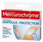 Pansements ampoule 2 tailles - MERCUROCHROM en promo chez Carrefour Villeneuve-d'Ascq à 2,23 €