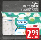 Toilettenpapier im Angebot bei E center in Mönchengladbach Toilettenpapier Angebote von Regina bei E center Mönchengladbach für 2,99 €
