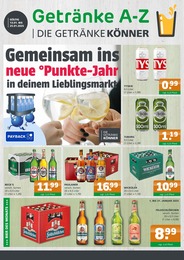 Getränke A-Z Prospekt für Pasewalk mit 4 Seiten Getränke A-Z Prospekt für Pasewalk: "DIE GETRÄNKEKÖNNER", 4 Seiten, 13.01.2025 - 25.01.2025