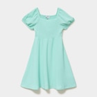 La Halle Coutras - Promo Robe smockée manches courtes évasée vert clair fille Promo Robe smockée manches courtes évasée vert clair fille à 10,99 € dans le catalogue La Halle à Coutras