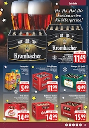 Bier im EDEKA Prospekt in Königswinter Aktueller EDEKA Prospekt mit Bier, "Aktuelle Angebote", Seite 21