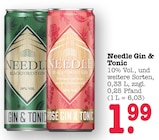 Aktuelles Gin & Tonic Angebot bei E center in Pforzheim ab 1,99 €