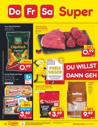 Netto Marken-Discount Prospekt: "Super Wochenende", 13 Seiten, 01.12.2022 - 03.12.2022