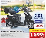 Elektro-Dreirad S1000 von ECONELO im aktuellen Netto Marken-Discount Prospekt