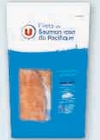 Filets de saumon rose du pacifique surgelés - U en promo chez Super U Saint-Nazaire à 5,59 €