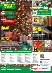 Weihnachtsbaum im Hagebaumarkt Prospekt in Holzkirchen Aktueller Hagebaumarkt Prospekt mit Weihnachtsbaum, "WIR WÜNSCHEN FROHES SPARVERGNÜGEN!", Seite 8