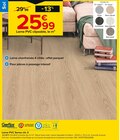 Lame PVC clipsable - Gerflor en promo chez Castorama Annemasse à 25,99 €