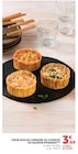 Promo Cœur quiche lorraine ou chorizo ou saumon épinards à 3,69 € dans le catalogue Super U à Juziers