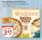 Original Wagner Brezel Pizza im Angebot bei GLOBUS in Saarbrücken Original Wagner Brezel Pizza Angebote von Wagner bei GLOBUS Saarbrücken für 3,49 €