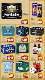 Krombacher im REWE Prospekt in Hilden Aktueller REWE Prospekt mit Krombacher, "Dein Markt", Seite 16