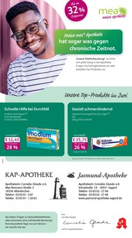 Aktueller mea - meine apotheke Prospekt "Unsere Juni-Angebote" für Altenkirchen, Vorpommern-Rügen Aktueller mea - meine apotheke Prospekt für Altenkirchen, Vorpommern-Rügen mit Seiten