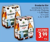 Aktuelle Krombacher Angebote bei Marktkauf in Schwabach Aktuelles Krombacher Bier Angebot bei Marktkauf in Schwabach ab 3,99 €
