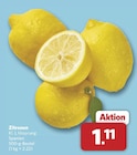 Zitronen bei combi im Weener Prospekt für 1,11 €