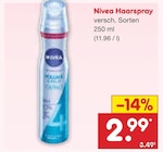 Haarspray im Angebot bei Netto Marken-Discount in Bad Kreuznach Haarspray Angebote von Nivea bei Netto Marken-Discount Bad Kreuznach für 2,99 €
