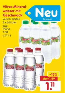 Mineralwasser bei Netto Marken-Discount in Paderborn Mineralwasser im Angebot bei Netto Marken-Discount Paderborn für 1,11 €