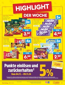 Milka im Netto Marken-Discount Prospekt "Aktuelle Angebote" mit 54 Seiten (Bremerhaven)