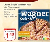 Original Wagner Steinofen Pizza Angebote von Wagner bei GLOBUS Jena für 1,49 €