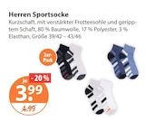 Herren Sportsocke im V-Markt Prospekt Herren Sportsocke von im aktuellen V-Markt Prospekt für 3,99 €