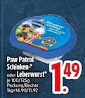Schinken im Angebot bei EDEKA in Kempten Schinken Angebote von Paw Patrol bei EDEKA Kempten für 1,49 €