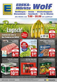 Aktueller EDEKA Prospekt "Aktuelle Angebote" Seite 1 von 24 Seiten