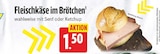 Fleischkäse im Brötchen für 1,50 € bei E center im Angebot Fleischkäse im Brötchen im aktuellen E center Prospekt