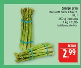 Aktuelle Spargel Angebote bei Marktkauf in Fürth Aktuelles Spargel grün Angebot bei Marktkauf in Fürth ab 2,99 €