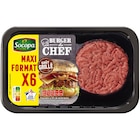 6 burgers du chef grillé 15% M.G. SOCOPA à 6,75 € dans le catalogue Carrefour
