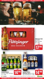 Bier im E center Prospekt "Aktuelle Angebote" mit 71 Seiten (Reutlingen)
