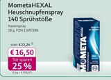 Aktuelles Heuschnupfenspray 140 Sprühstöße Angebot bei mea - meine apotheke in Neuss ab 16,50 €