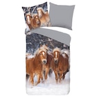 Baumwoll Bettwäsche Happy Horses Flanell im aktuellen POCO Prospekt für 34,99 €