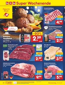 Roastbeef im Netto Marken-Discount Prospekt "Aktuelle Angebote" mit 56 Seiten (Lübeck)