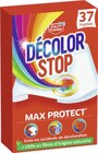 Lingettes anti décoloration Max Protect Décolor Stop - Décolor Stop dans le catalogue Géant Casino