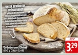 Gründerbrot Dinkel im Angebot bei EDEKA in Saarbrücken Gründerbrot Dinkel Angebote bei EDEKA Saarbrücken für 3,29 €